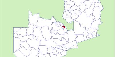 Mapa ndola Zambija